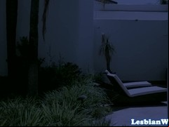 India Summers pussylicked in a dyke group